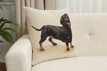 Pickles the Dachschund Cushion  Cover