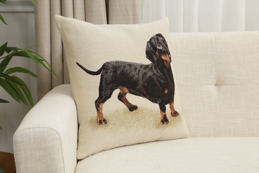 Pickles the Dachschund Cushion  Cover
