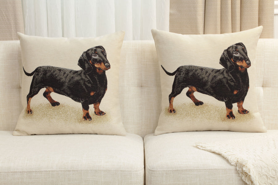 Pickles the Dachschund Cushion  Cover