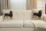 Pickles the Dachschund Cushion  Cover