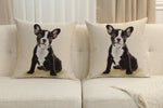 Boston Terrier Cushion  Cover
