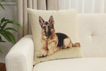 German Shephard Cushion  Cover