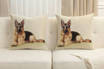 German Shephard Cushion  Cover