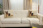 German Shephard Cushion  Cover