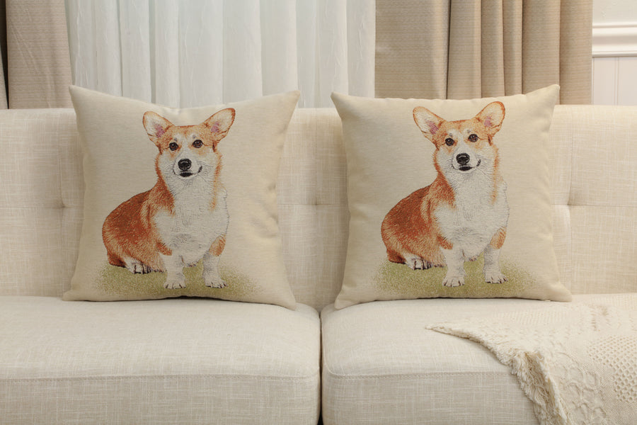 Corgie Cushion  Cover