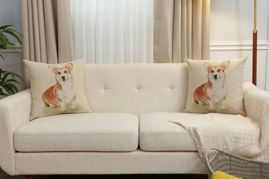 Corgie Cushion  Cover