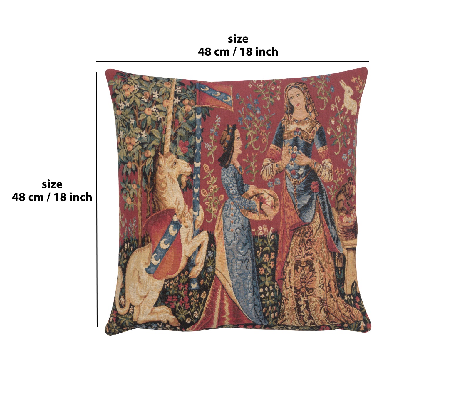 Medieval Smell European Cushion Cover