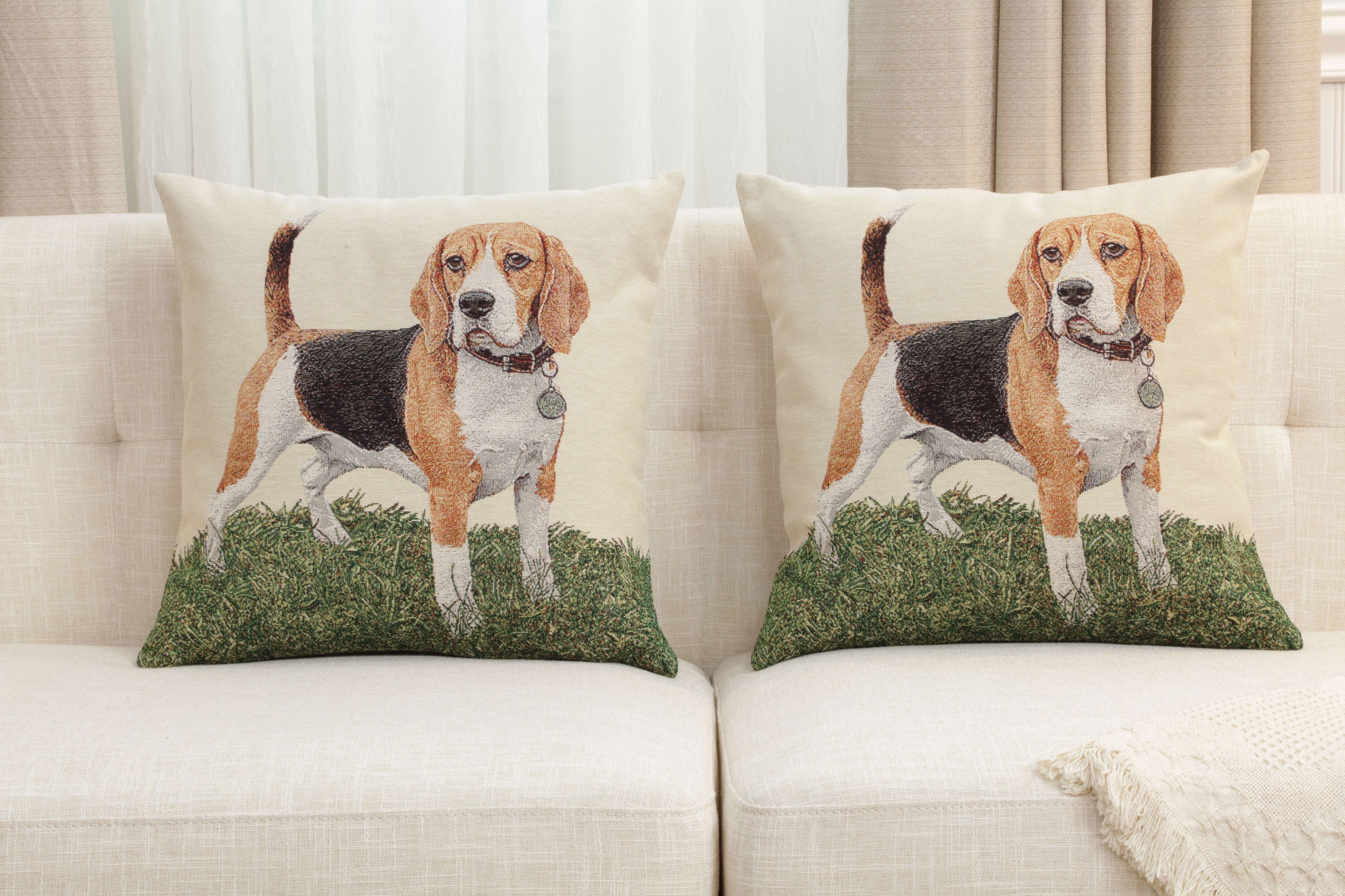 Beagle Cushion  Cover