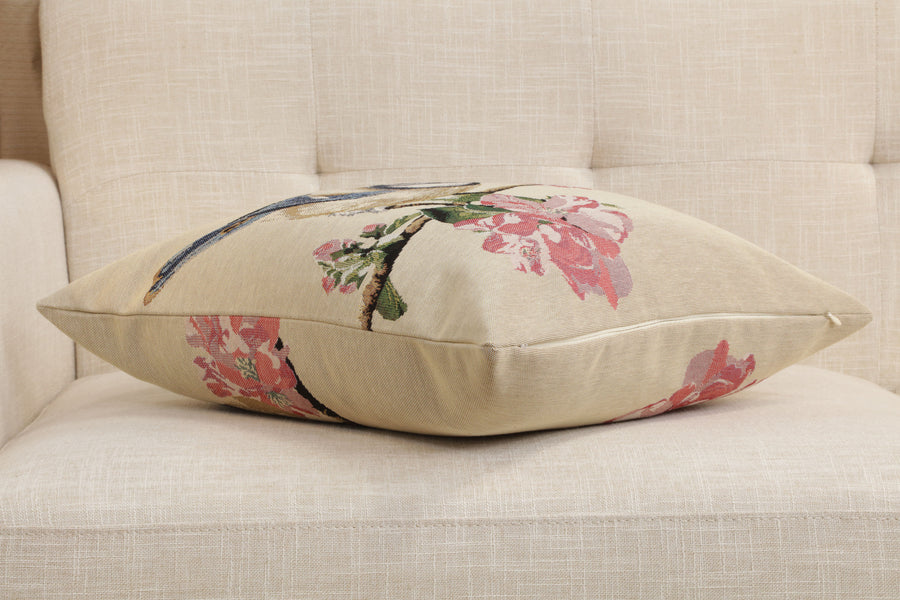 Blue Birds Macaw Cushion  Cover