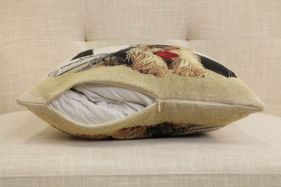 Executive Yorkie Cushion  Cover