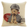 Sherlock Yorkie Cushion  Cover