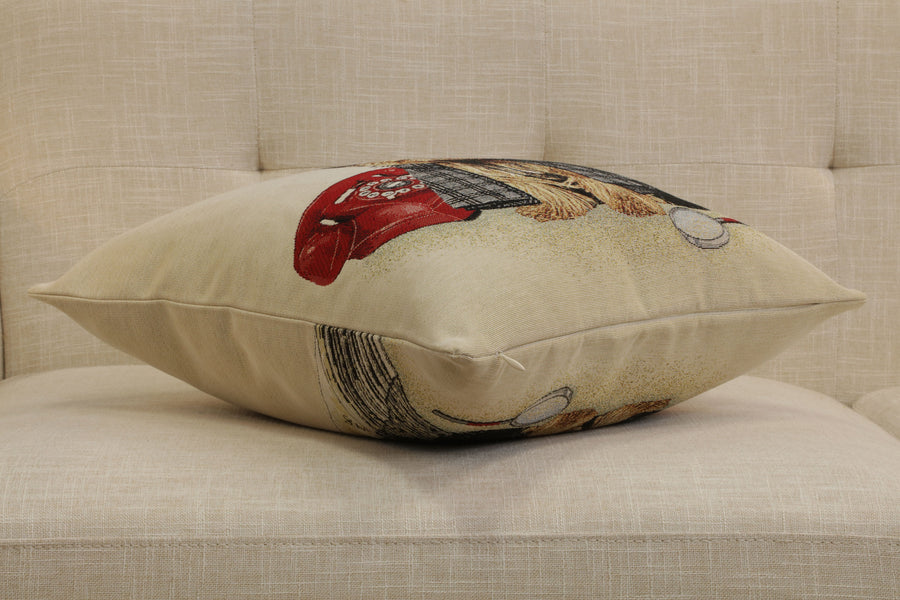 Sherlock Yorkie Cushion  Cover