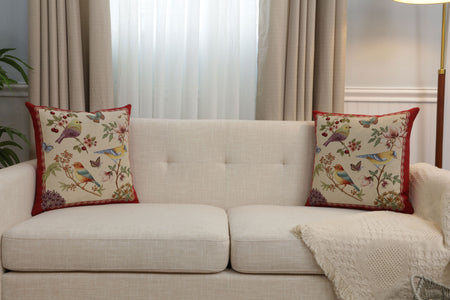 Birds on Branches Cushion  Cover