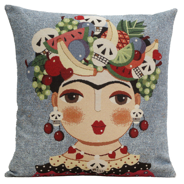 Mexicalli Blue Cushion  Cover