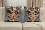 Mexicalli Blue Cushion  Cover