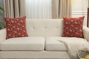 Red Rabbit  Cushion  Cover