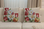 Lady Tulip Cushion  Cover