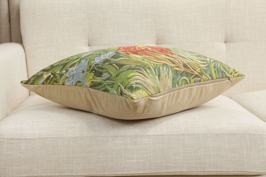 Feerie Tropicale Left European Cushion Cover