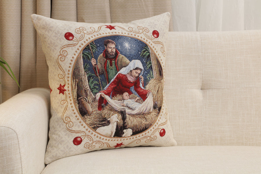 Nativity Cushion  Cover