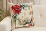 Noel Birds Cushion  Cover