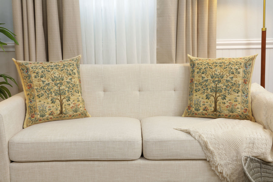 Tree of Life Light European Cushion Cover