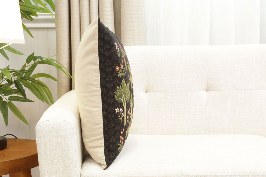 Forest Rabbits  European Cushion Cover