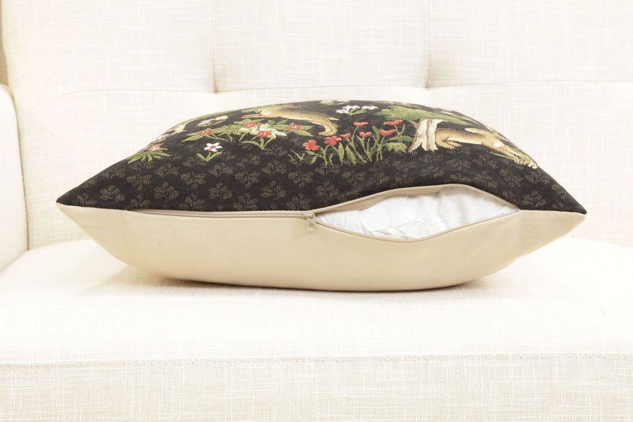 Forest Rabbits  European Cushion Cover