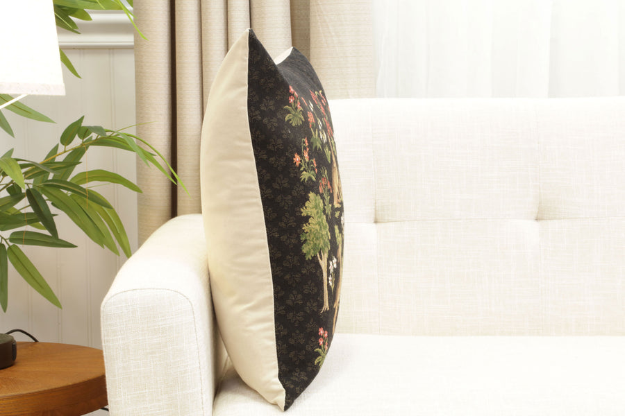 Forest Rabbit Family European Cushion Cover