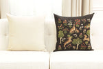 Forest Rabbit Family European Cushion Cover