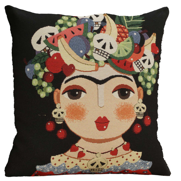 Mexicalli Black Cushion  Cover
