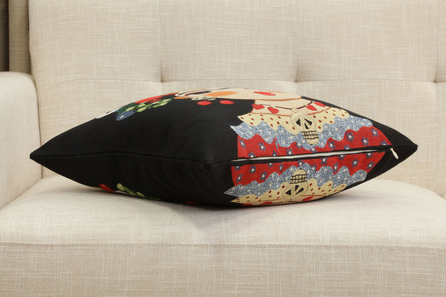 Mexicalli Black Cushion  Cover