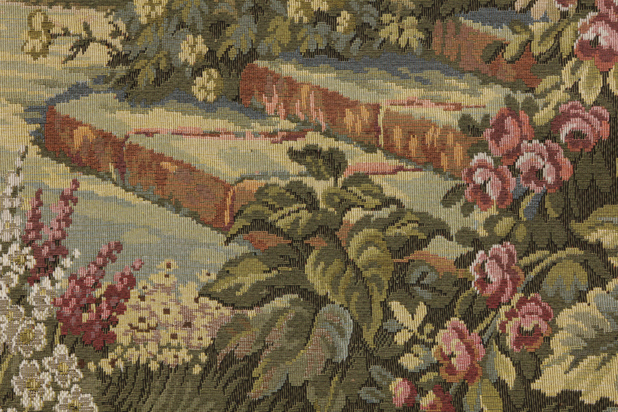 Garden Small with Trellis Italian Tapestry