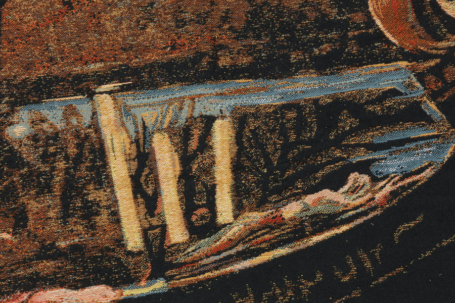 The Lady of Shalott-B Belgian Tapestry