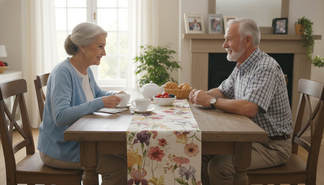 Giverny Garden French Tapestry Table Runner