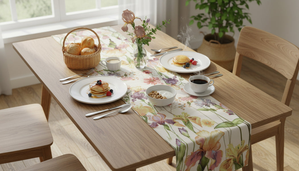 Giverny Garden French Tapestry Table Runner