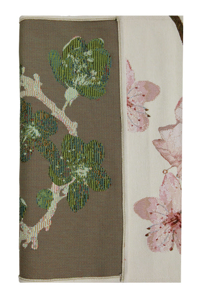 Cherry Blossom White French Tapestry Table Runner