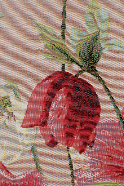 Hellebores Pink Runner French Tapestry Table Runner