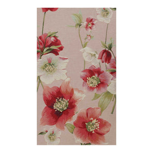 Hellebores Pink Runner French Tapestry Table Runner