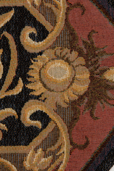 Josephine Dark Large French Tapestry Table Runner