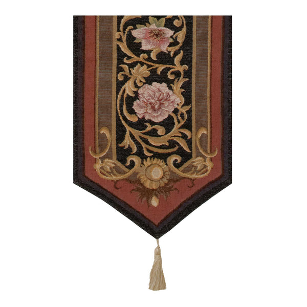 Josephine Dark Large French Tapestry Table Runner