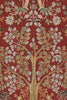 Tree and Birds in Red French Tapestry