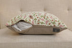 Broche Flowers French Tapestry Cushion