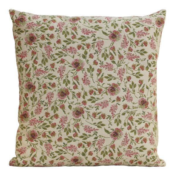 Broche Flowers French Tapestry Cushion