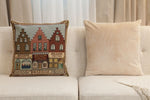 Brugge Houses Belgian Cushion Cover