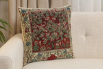 Tree of Life Red Belgian Cushion Cover