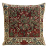 Tree of Life Red Belgian Cushion Cover