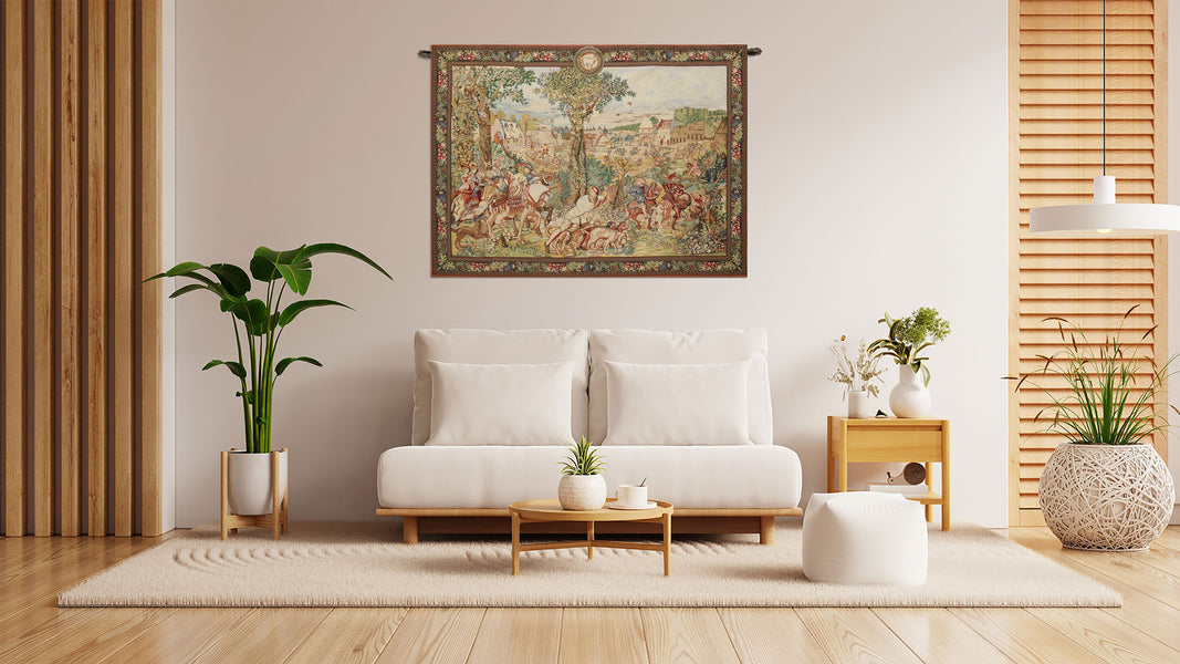 Maximilian Hunts Belgian Tapestry