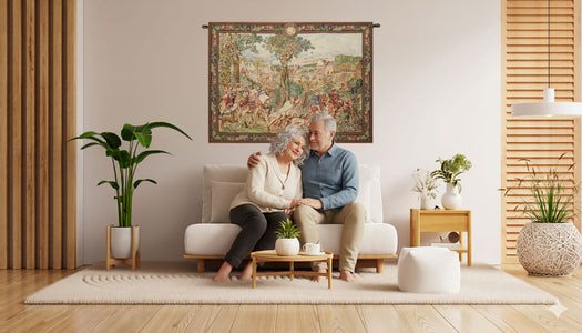 Maximilian Hunts Belgian Tapestry