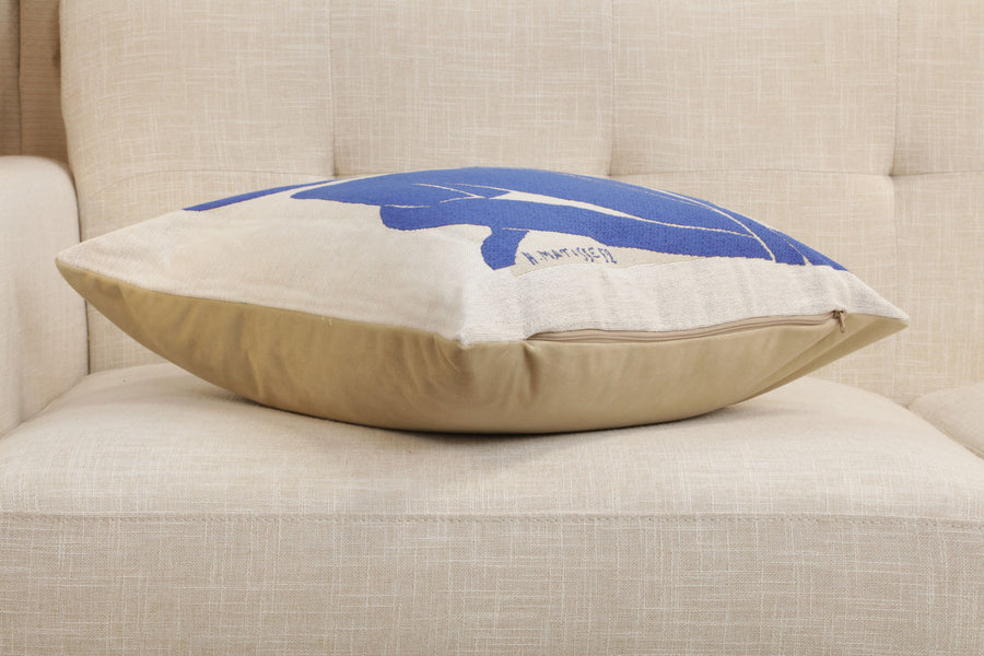 Femme Bleue Assise Matisse European Cushion Cover