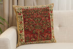 Tree of Life Red I European Cushion Cover